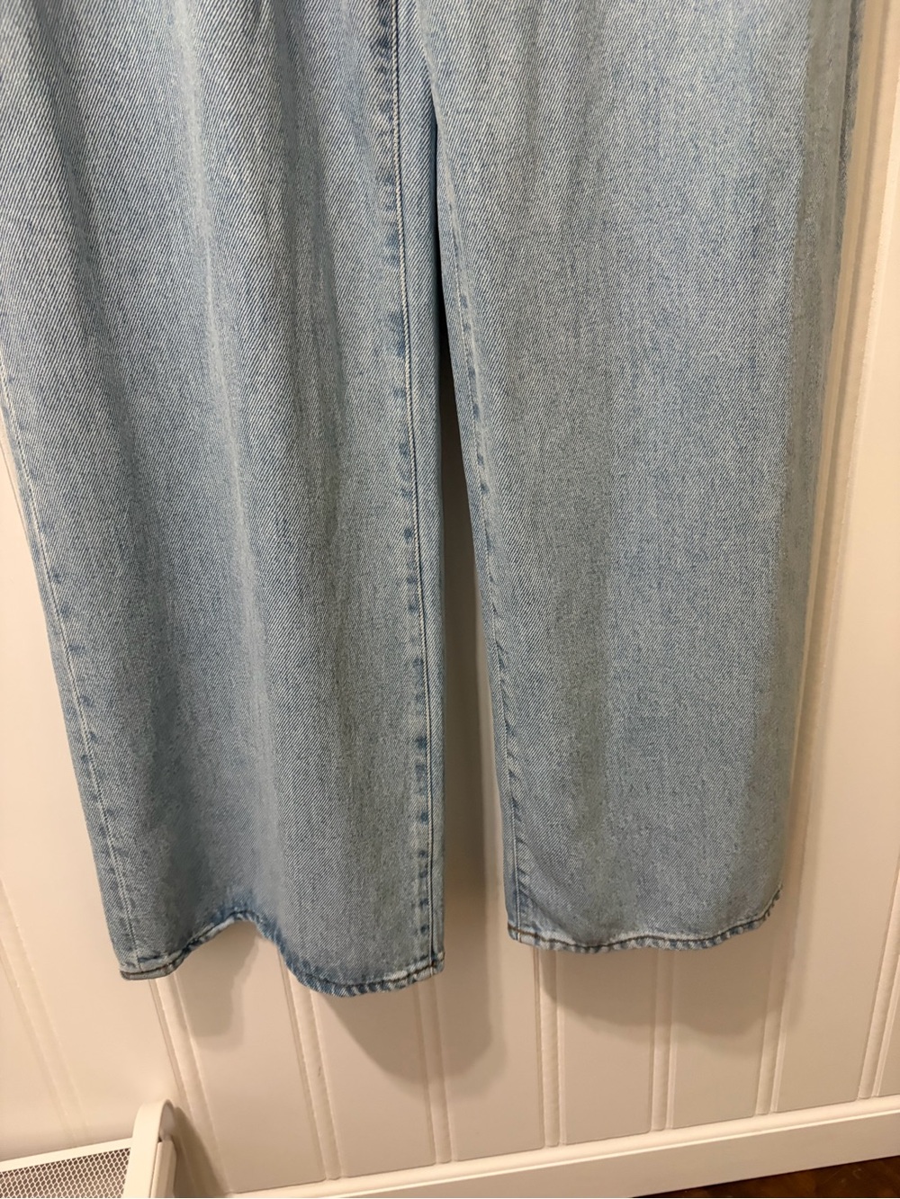 FRAME Super Drape Drawstring High Rise Wide-Leg Jeans Size 26 - Picture 8 of 12